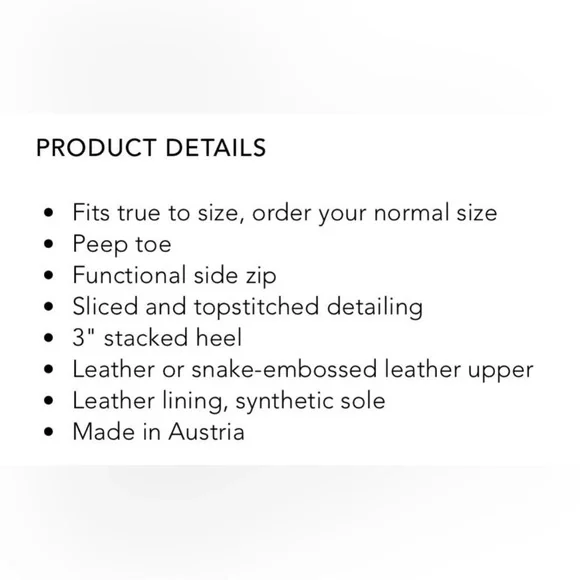 Heeled Booties in Smoke Brushed Metallic - Picture 3 of 3